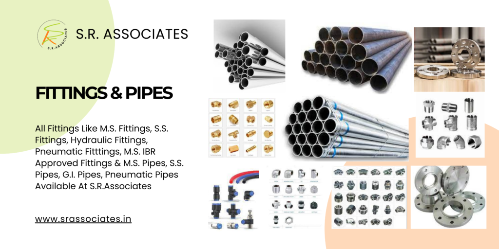 SR Associates | Fittings & Pipes