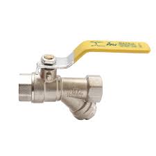 Brass Ball Valve With Strainer | SR Associates