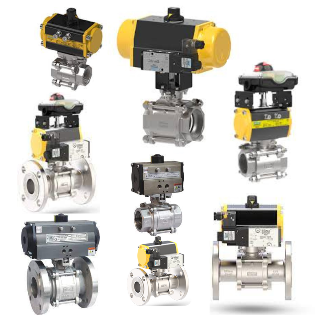 Ball Valves with Pneumatic Actuator | S.R. Associates