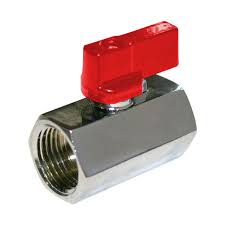 Brass Mini Valve Female | S.R. Associates