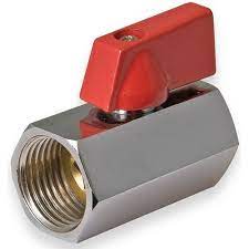 Brass Mini Valve Female Thread | S.R. Associates