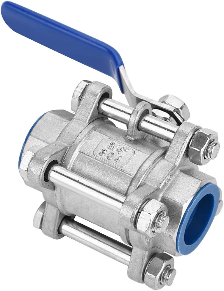 S.S. Three Piece Design Ball Valves Screwed | S.R. Associates