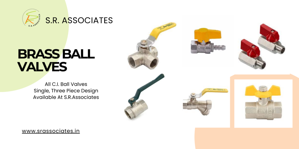 S.R. Associates | Brass Ball Valves