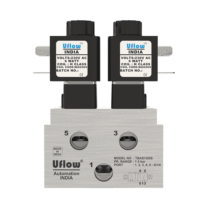 4X2 Double Solenoid Valve | S.R. Associates