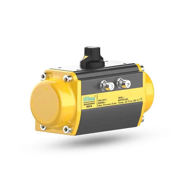 Uflow Single Acting Pneumatic Actuator | S.R. Associates