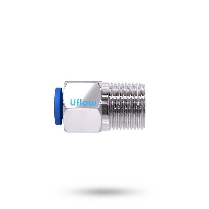 Uflow Pneumatic Male Connector | S.R. Associates